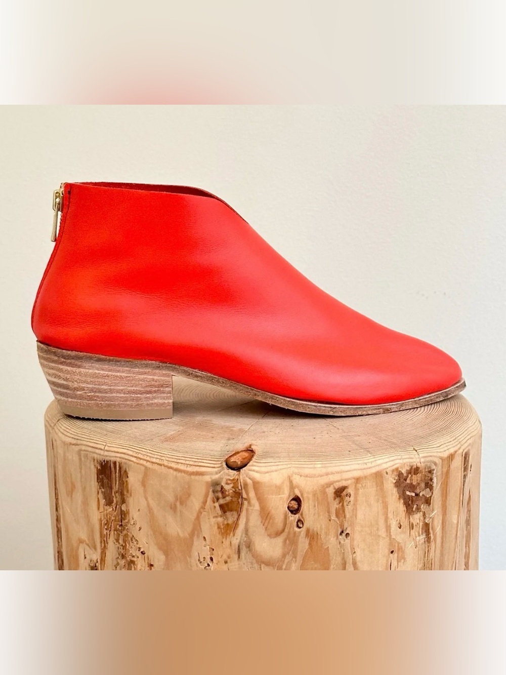 Lauren Brinker Poppy boot orange 39 8.5 9